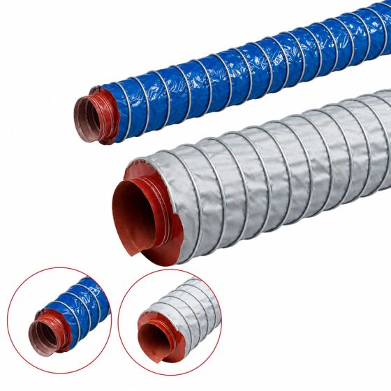 450°C Heat-Resistant and Wear-Resistant Clamp-On Air Duct