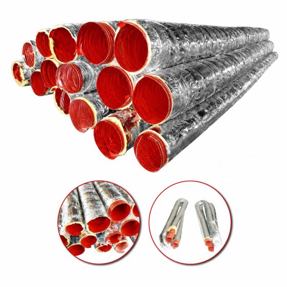 Flame-Retardant High-Temperature Air Duct